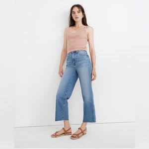 Madewell The Perfect Vintage Wide-Leg Crop Jean